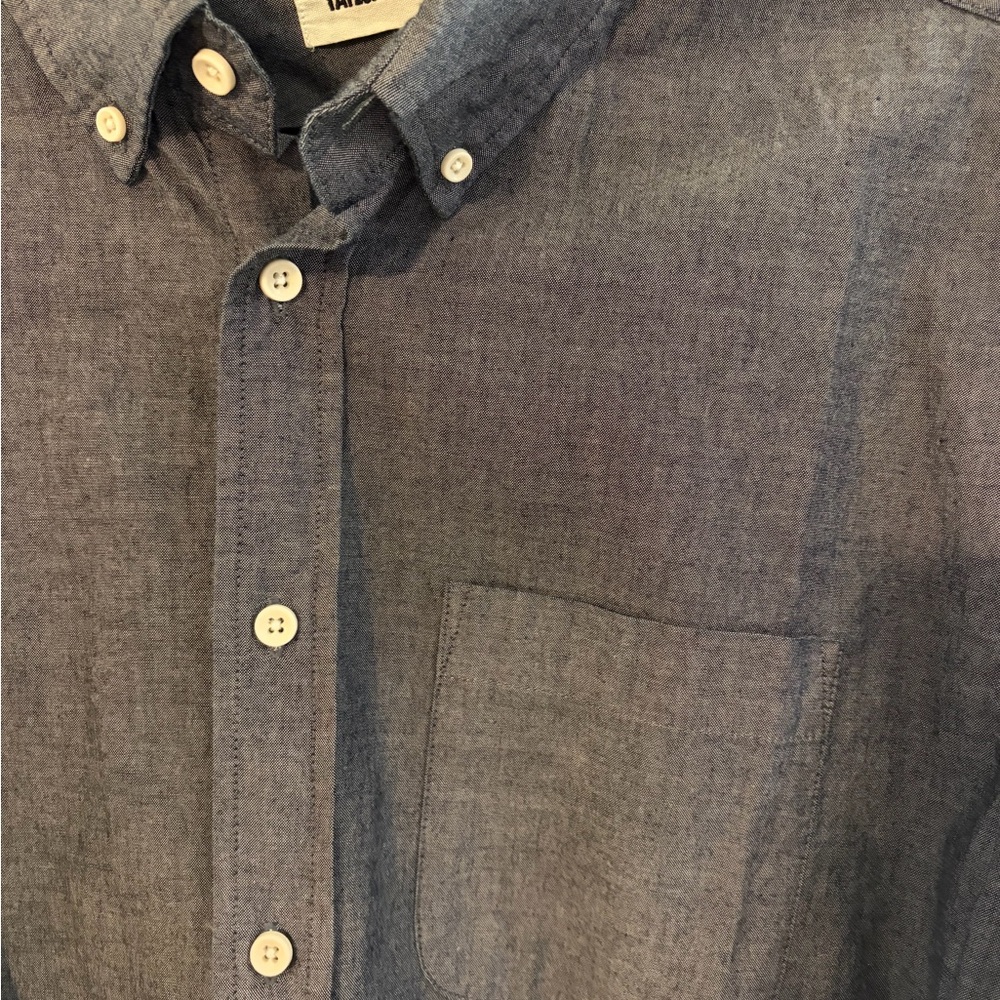 Taylor Stitch Chambray Button-Down Shirt - Picture 2 of 3